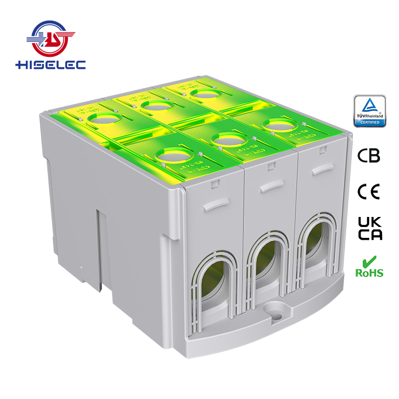SAT240-33系列黄绿色 1回路 铝铜通用接线端子