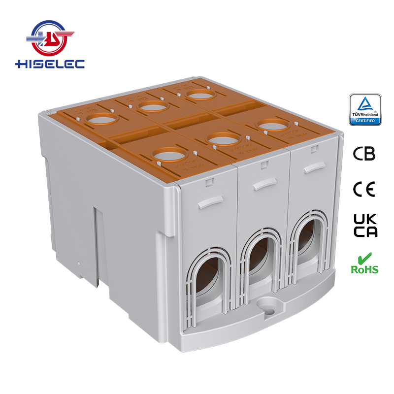 SAT240-34系列棕色 1回路 铝铜通用接线端子