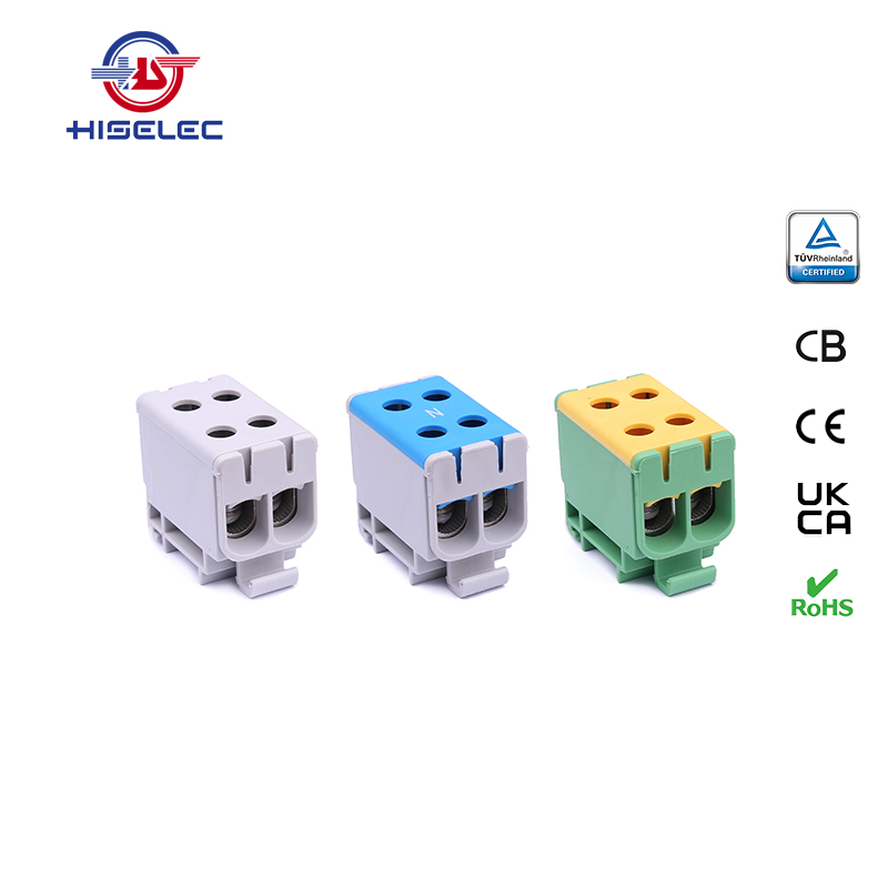 SAL50 series 2 ways Al/Cu universal terminal block