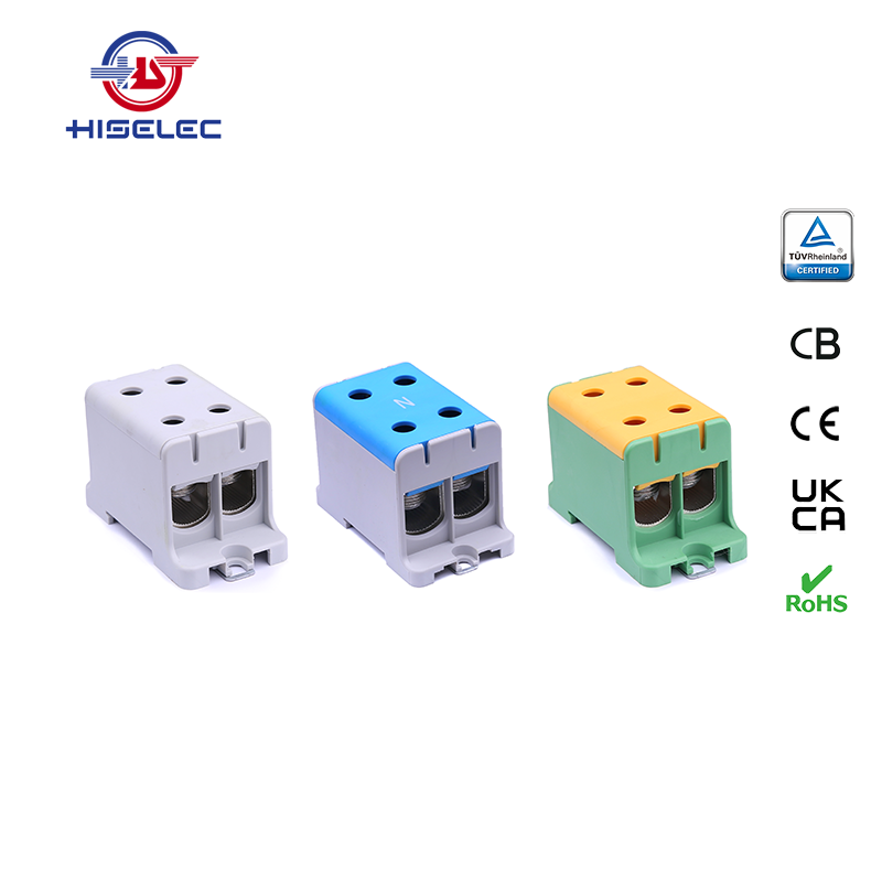 SAL95 series 2 ways Al/Cu universal terminal block