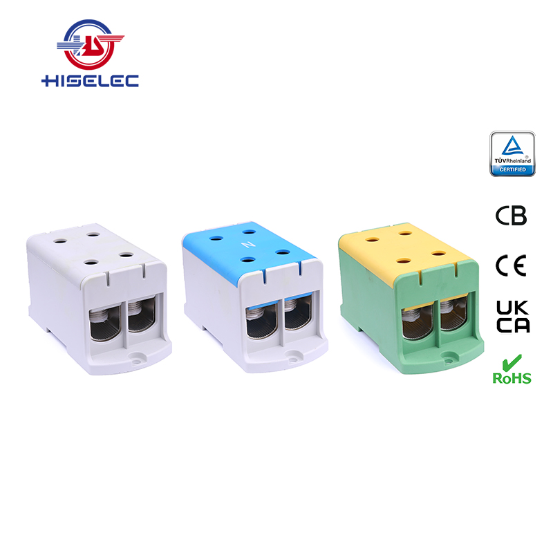 SAL240 series 2 ways Al/Cu universal terminal block