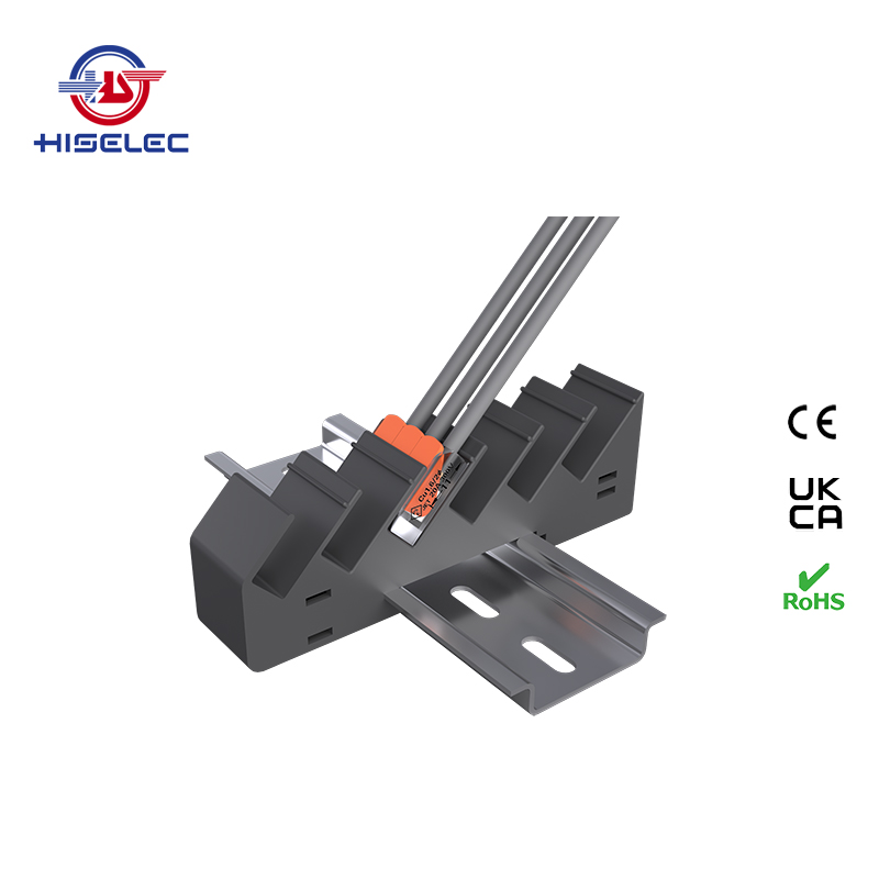 STH221-3接线端子底座,专用于WAGO接线端子配套使用