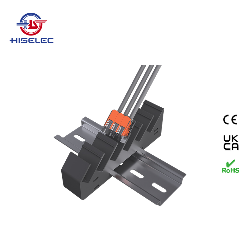 STH221-3接线端子底座,专用于WAGO接线端子配套使用