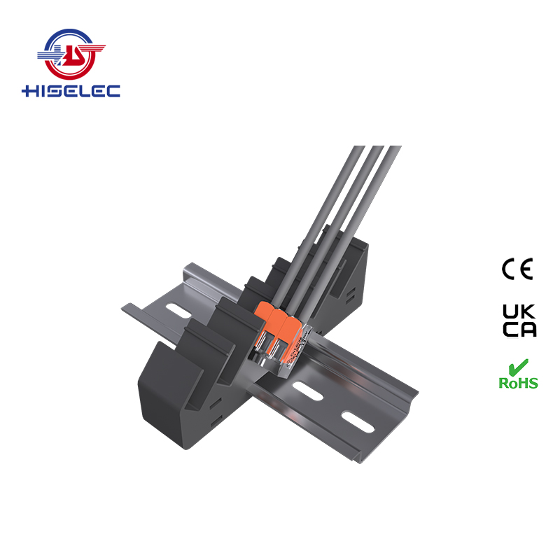 STH221-3接线端子底座,专用于WAGO接线端子配套使用