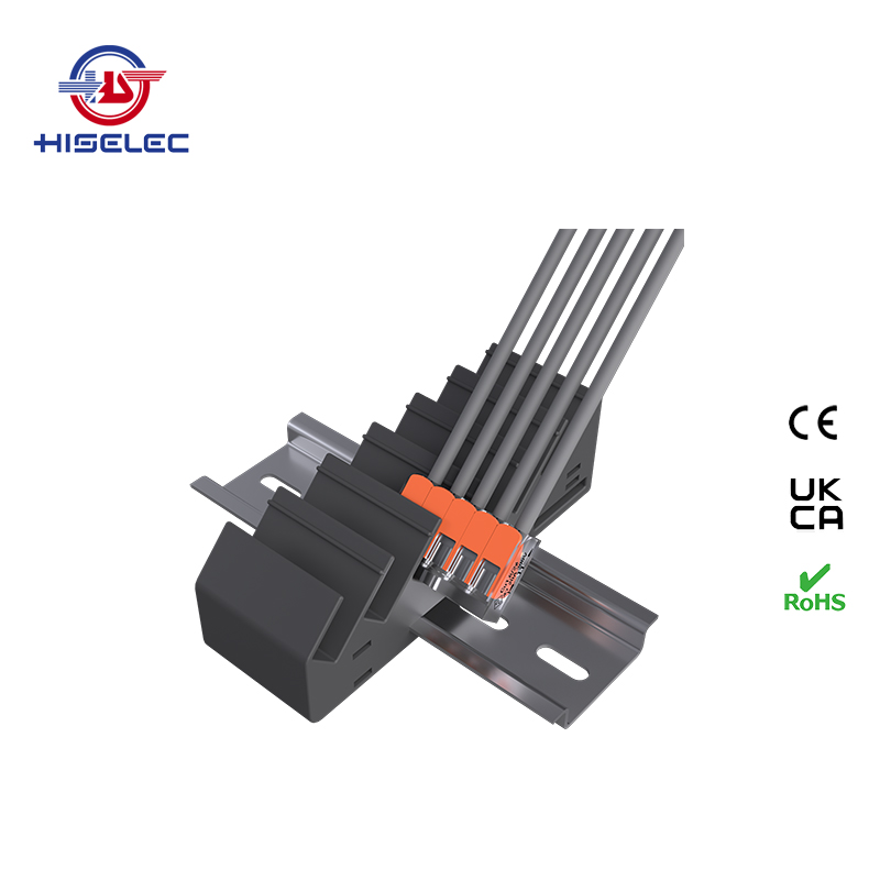 STH221-5接线端子底座，专用于WAGO接线端子配套使用