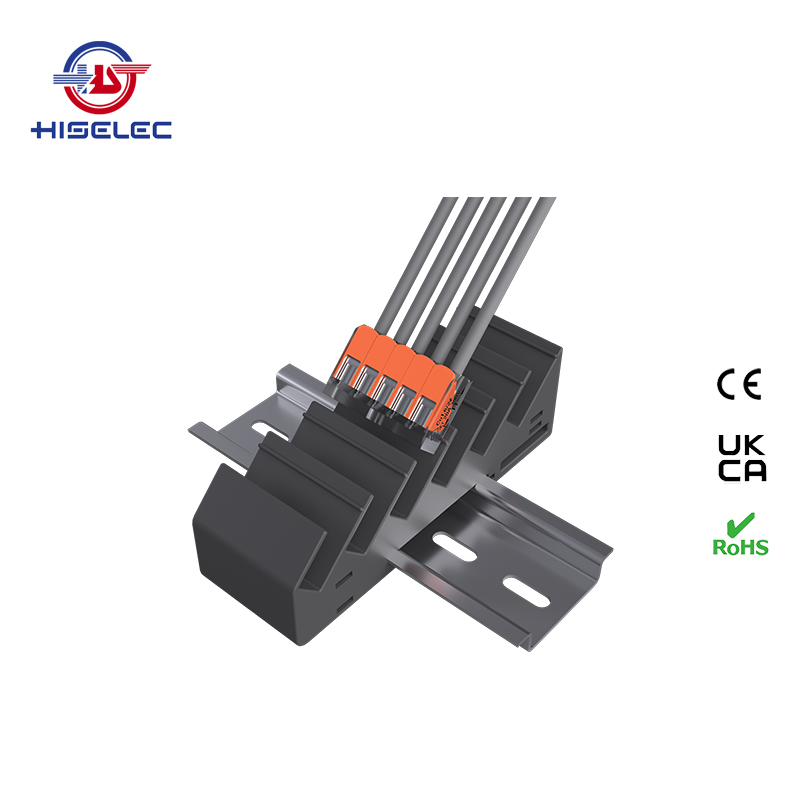 STH221-5接线端子底座，专用于WAGO接线端子配套使用